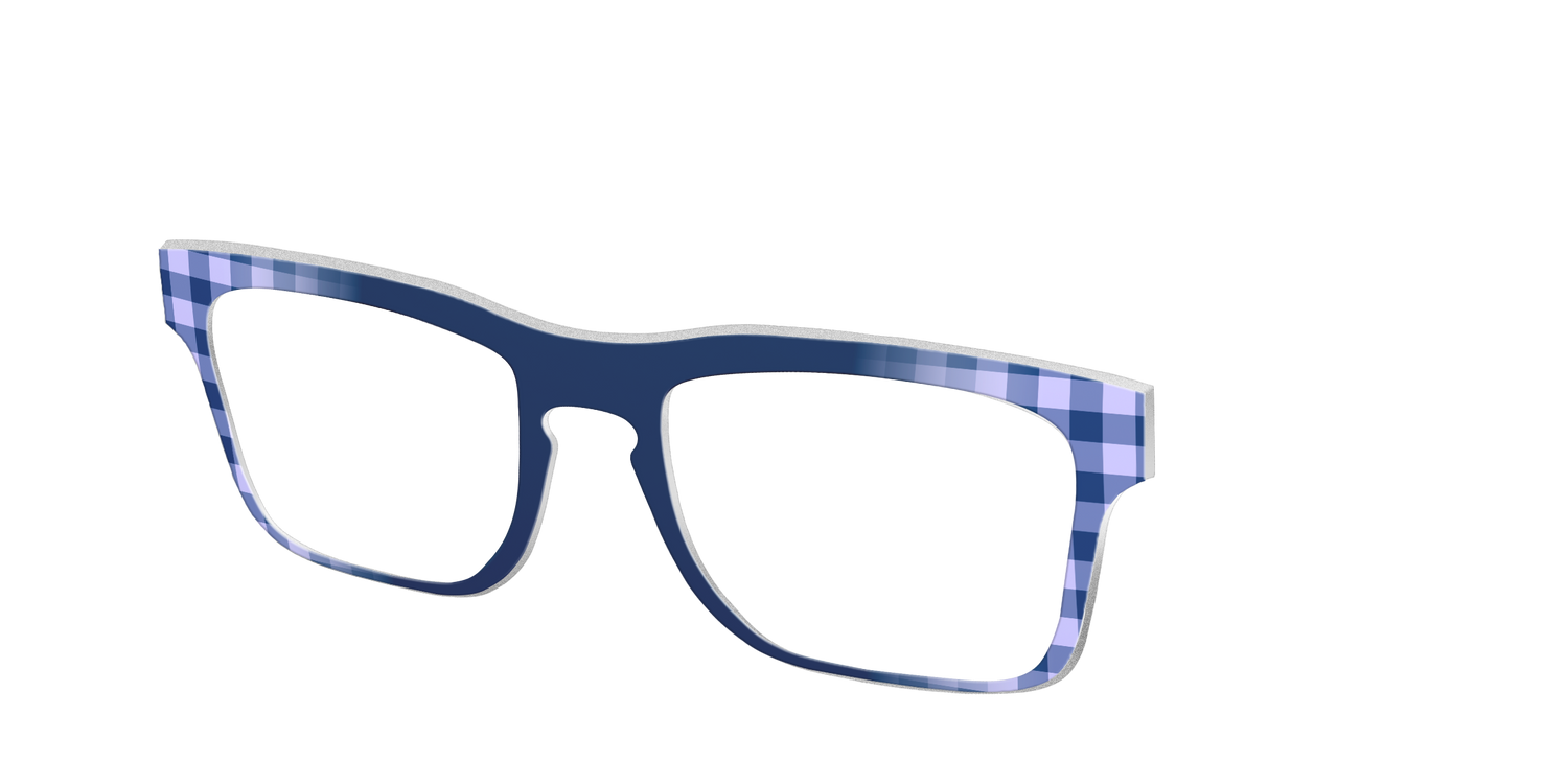 The Spring Reimagined Plaid - Angle Top Image - Pair Eyewear
