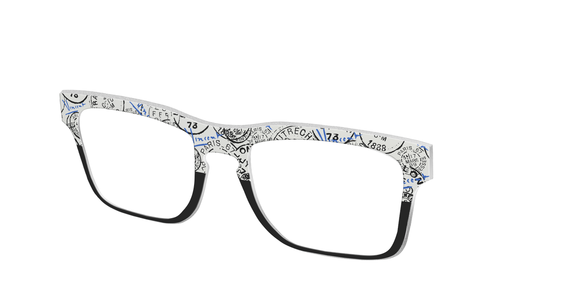 The Stamps Split - Angle Top Image - Pair Eyewear