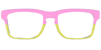 The Sweet Pea & Chartreuse Split - Front Top Thumbnail - Pair Eyewear