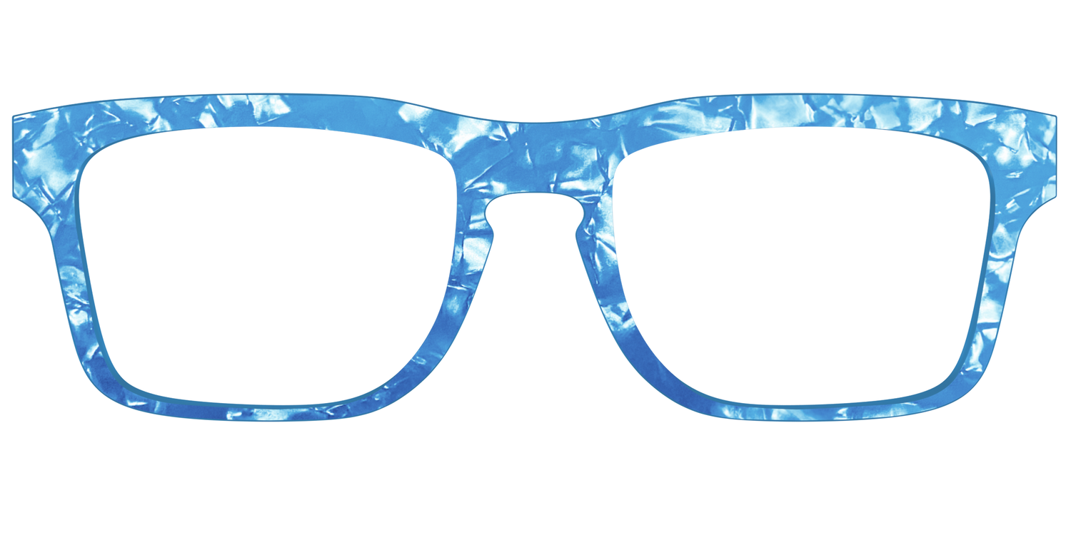 The Topaz Pearl Marble - Front Top Image - Pair Eyewear