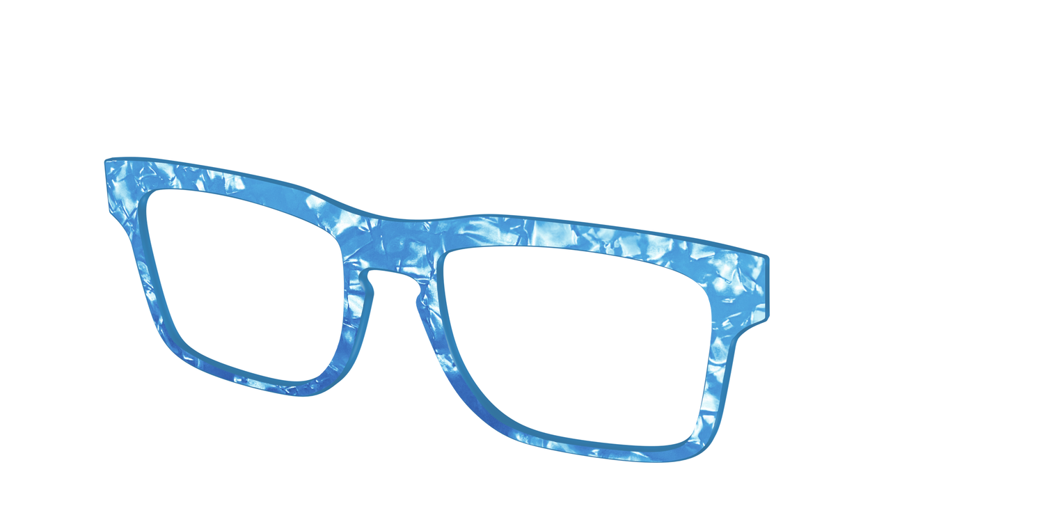 The Topaz Pearl Marble - Angle Top Image - Pair Eyewear