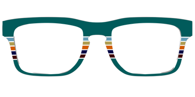 The Trailhead Stripes - Front Top Thumbnail - Pair Eyewear