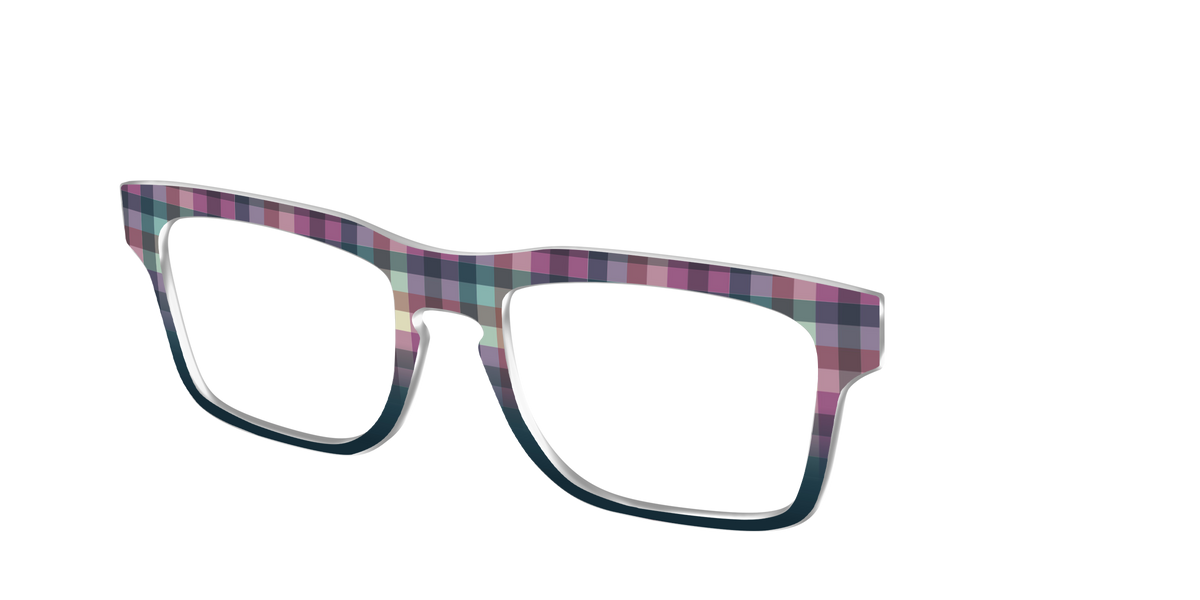 The Tranquil Gingham - Angle Top Image - Pair Eyewear