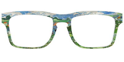 The View of Auvers-Sur-Oise - Front Top Thumbnail - Pair Eyewear