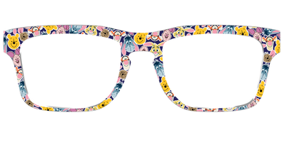 Winnie the Pooh & Friends Stickers - Front Top Thumbnail - Pair Eyewear
