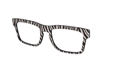The Zebra Stripes - Angle Top Thumbnail - Pair Eyewear