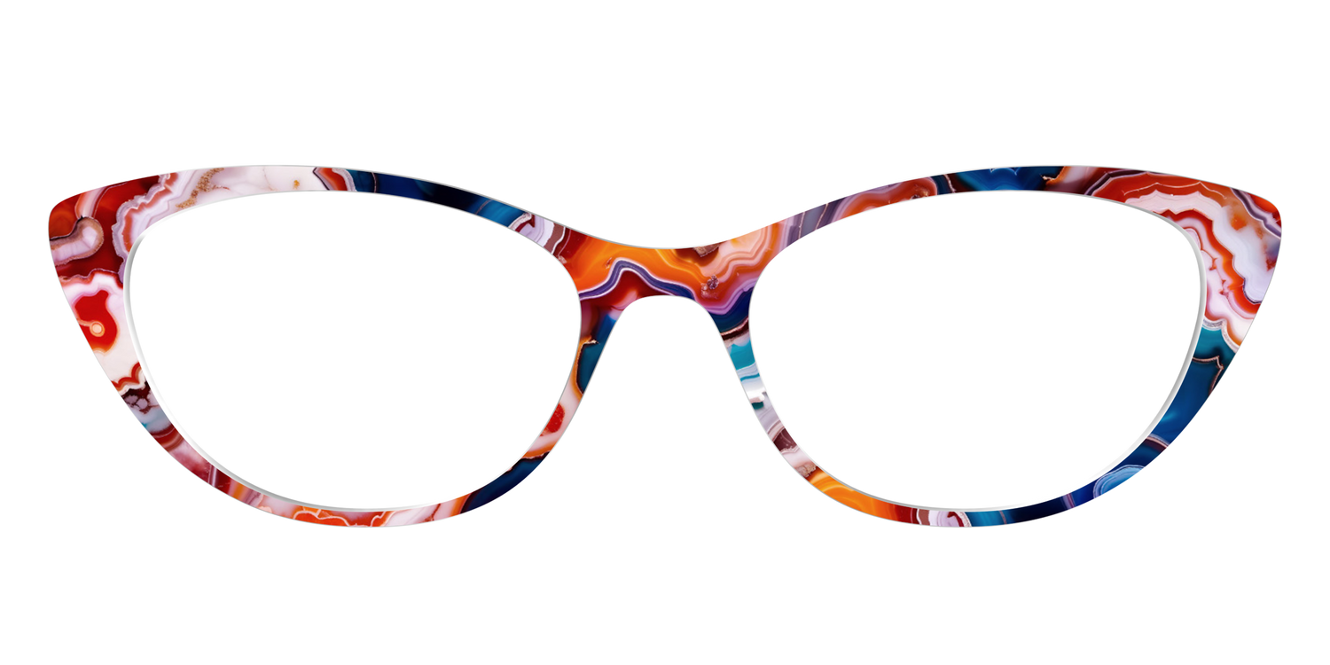 The Abroad Agate - Front Top Image - Pair Eyewear