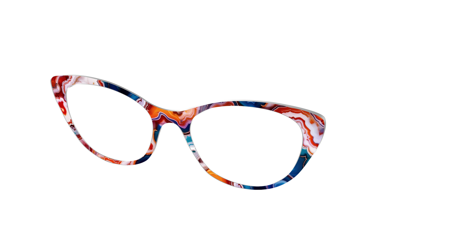 The Abroad Agate - Angle Top Image - Pair Eyewear