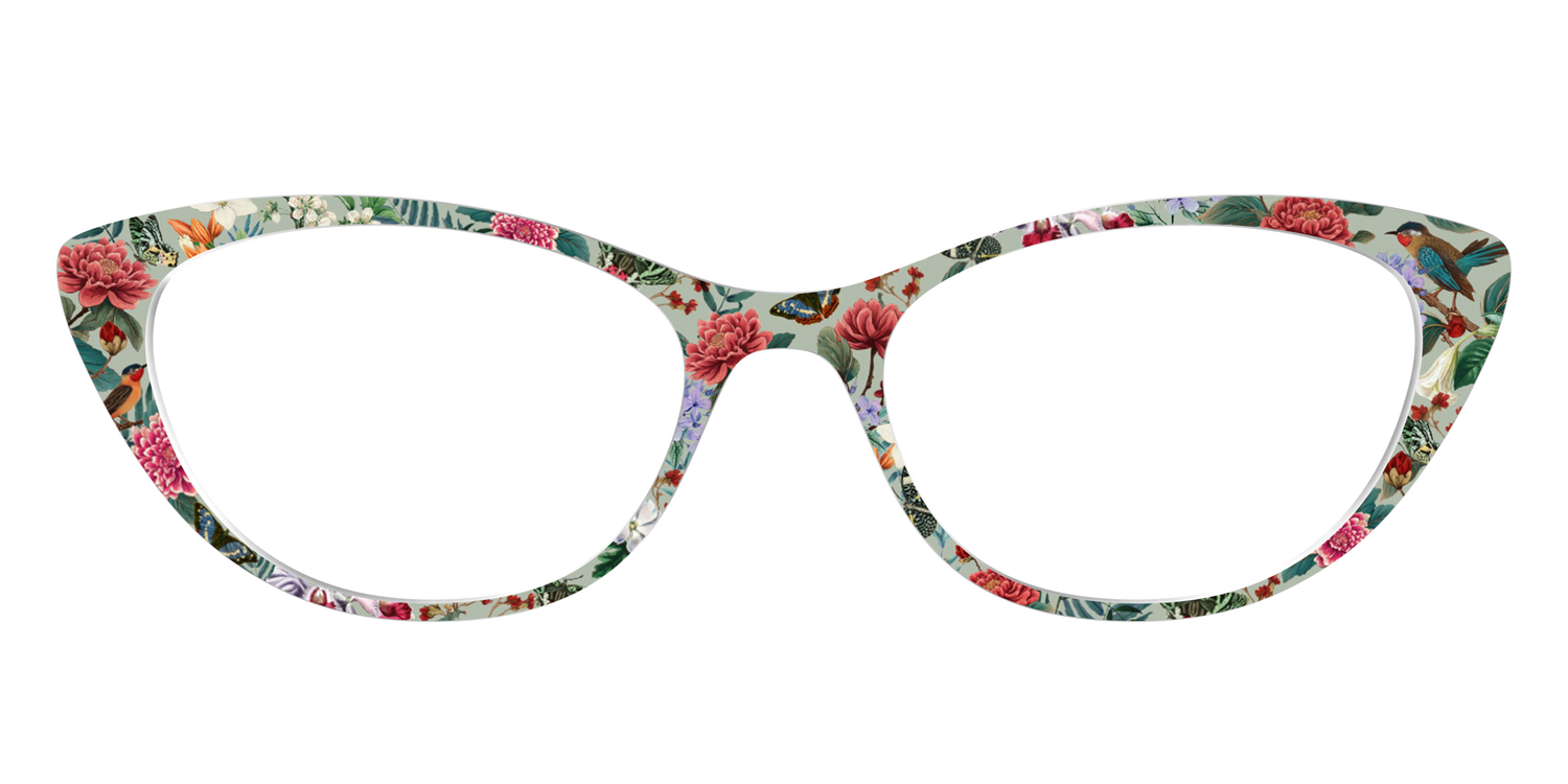 The Antique Floral - Front Top Image - Pair Eyewear