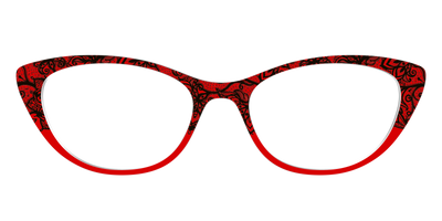 The Blood Red Lace Split - Front Top Thumbnail - Pair Eyewear