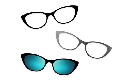 Blue Clear - Set - Pair Eyewear