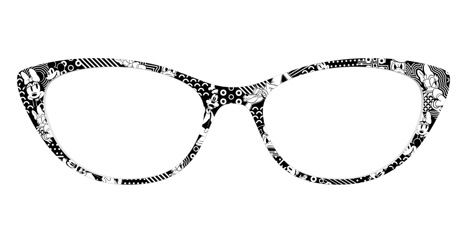 The Bold Mickey & Friends - Front Top Image - Pair Eyewear