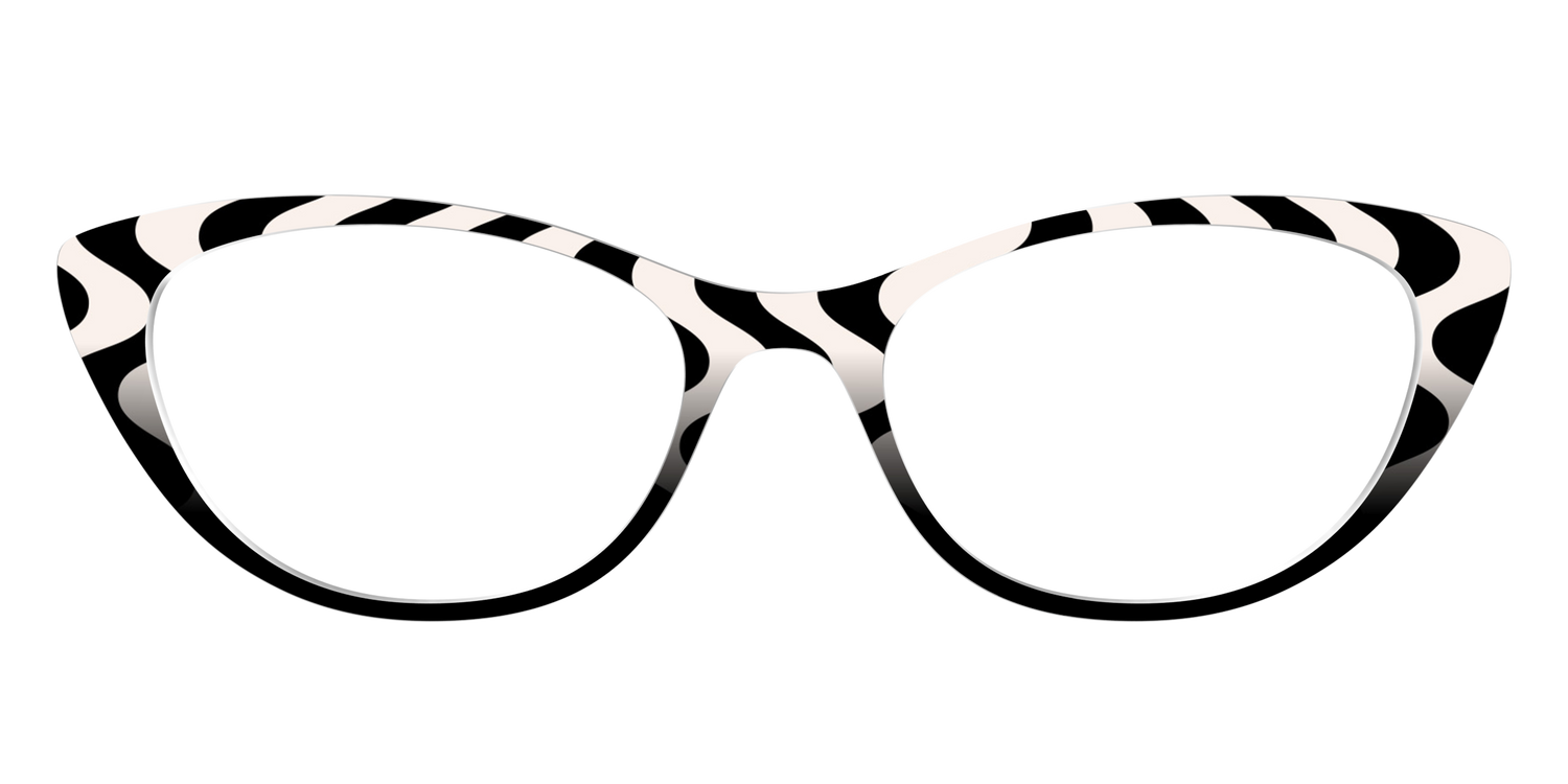 The Bold Waves - Front Top Image - Pair Eyewear