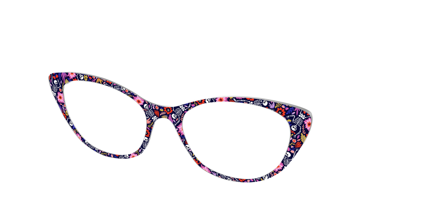 The Bone-Chilling Blossoms - Angle Top Image - Pair Eyewear