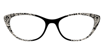 The Bone White Paisley - Front Top Thumbnail - Pair Eyewear