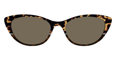 The Polarized Chic Tortoise Split Sun Top - Front Top Thumbnail - Pair Eyewear