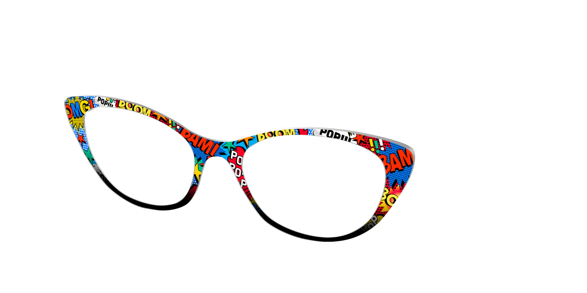The Comic Strip - Angle Top Image - Pair Eyewear