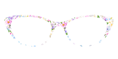 The Delicate Flower Crown with Butterfly Glitter - Front Top Thumbnail - Pair Eyewear