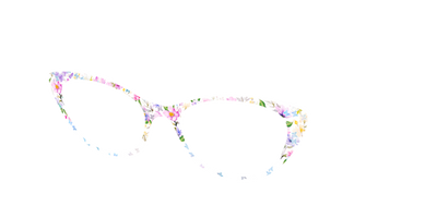 The Delicate Flower Crown with Butterfly Glitter - Angle Top Thumbnail - Pair Eyewear