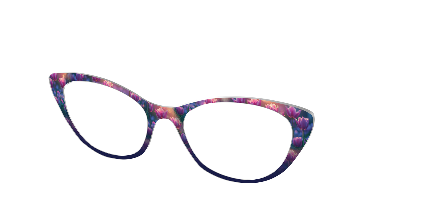 The Ethereal Blooms - Angle Top Image - Pair Eyewear