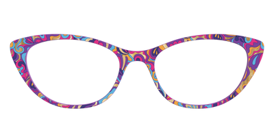 The Flower Power Paisley with Gold Foil - Front Top Thumbnail - Pair Eyewear