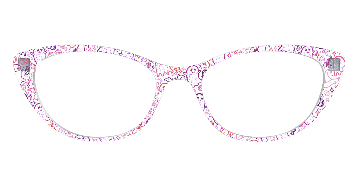 The Frightfully Fun Doodles Crystal - Front Top Image - Pair Eyewear