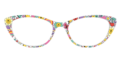 The Funky Foil Stickers - Front Top Thumbnail - Pair Eyewear