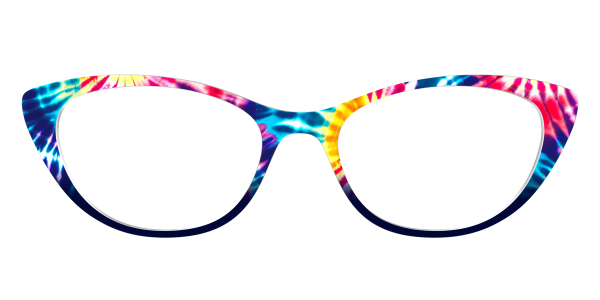 The Funky Tie-Dye - Front Top Image - Pair Eyewear