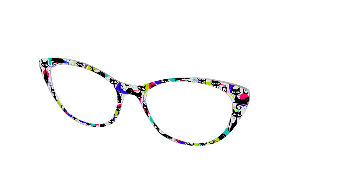 The Futuristic Felines - Angle Top Image - Pair Eyewear