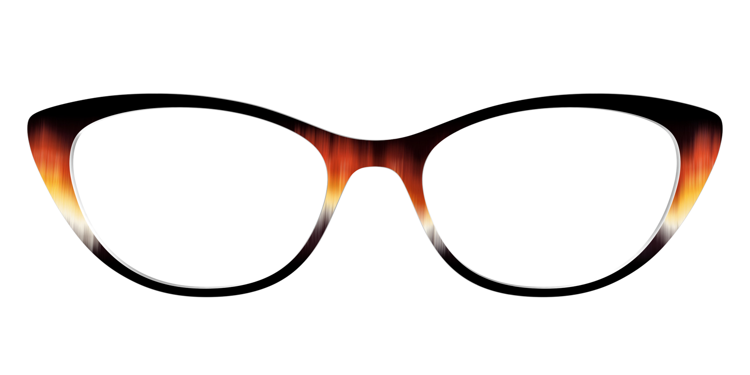 The Hallows' Eve Gradient - Front Top Image - Pair Eyewear
