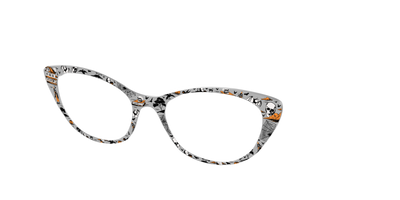 The Hallow's Eve Toile - Angle Top Thumbnail - Pair Eyewear
