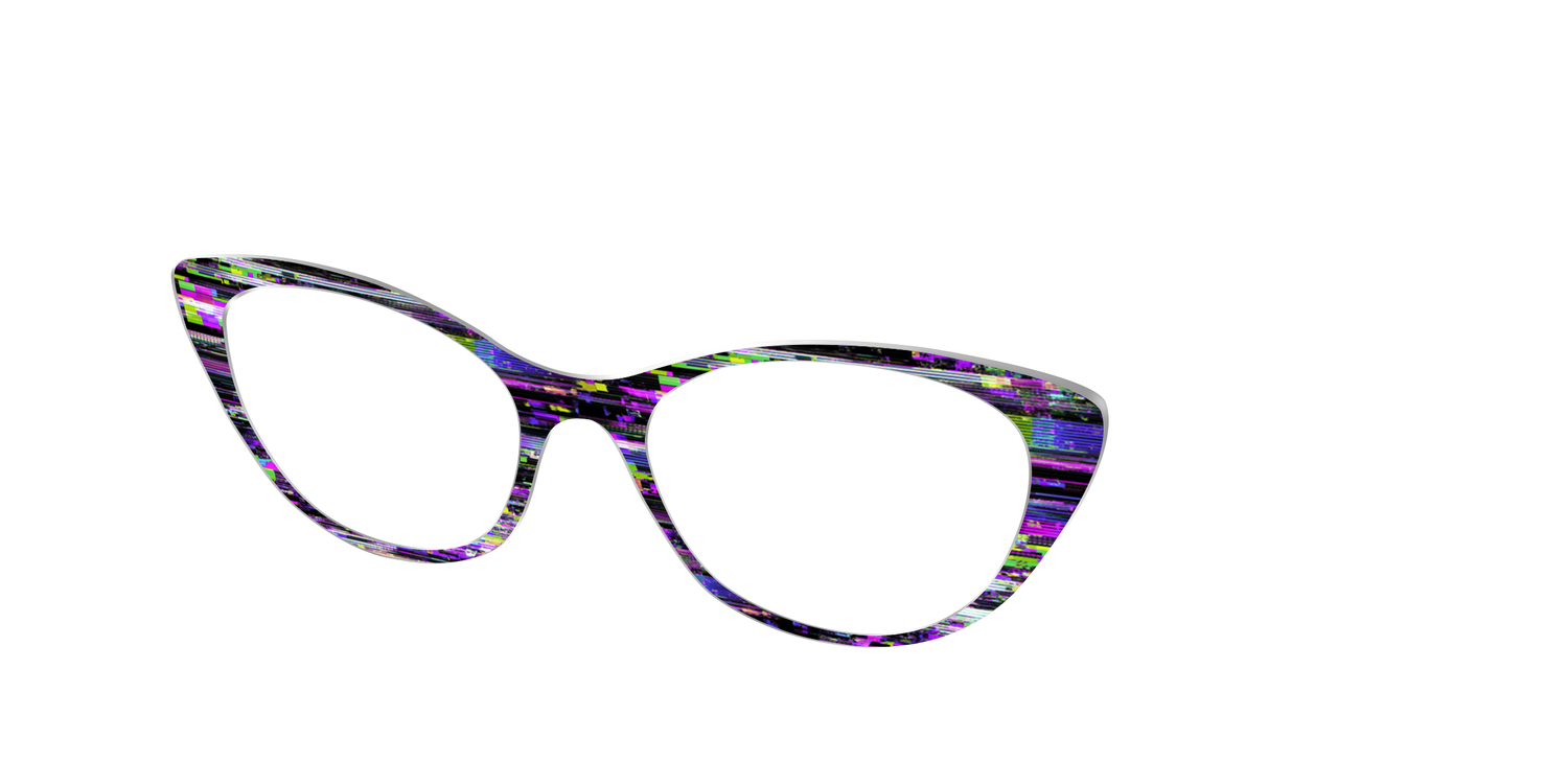The Horror Film Glitch - Angle Top Image - Pair Eyewear