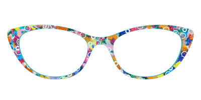 The Imaginative Tortoise with Bubble Glitter - Front Top Thumbnail - Pair Eyewear