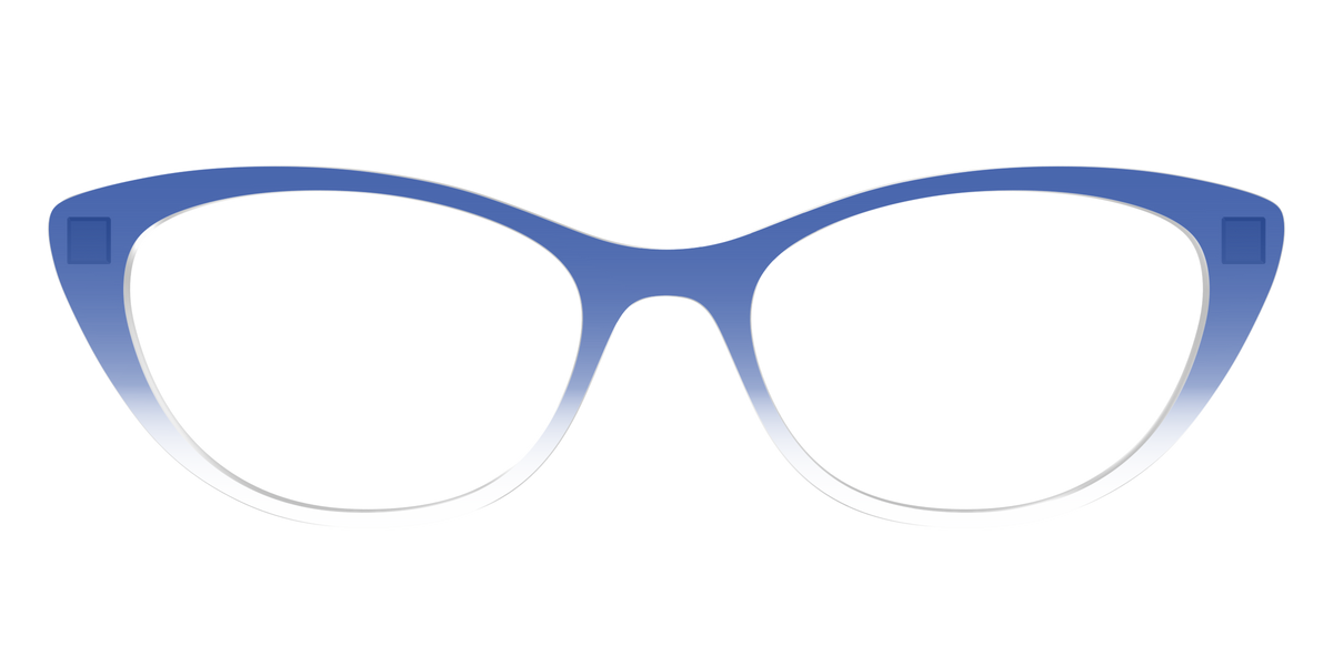 The Indigo Gradient Crystal - Front Top Image - Pair Eyewear