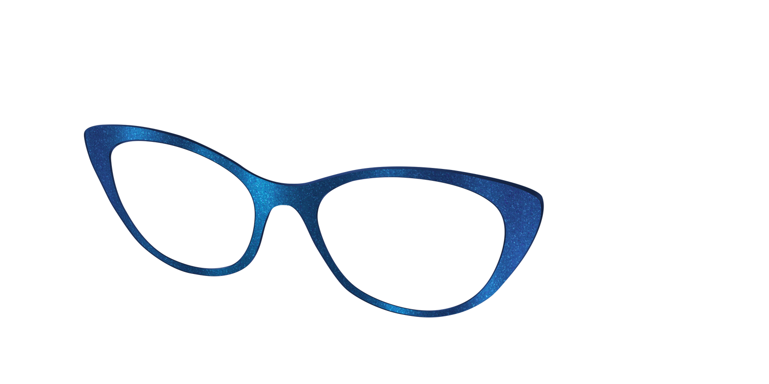 The Indigo Shimmer - Angle Top Image - Pair Eyewear