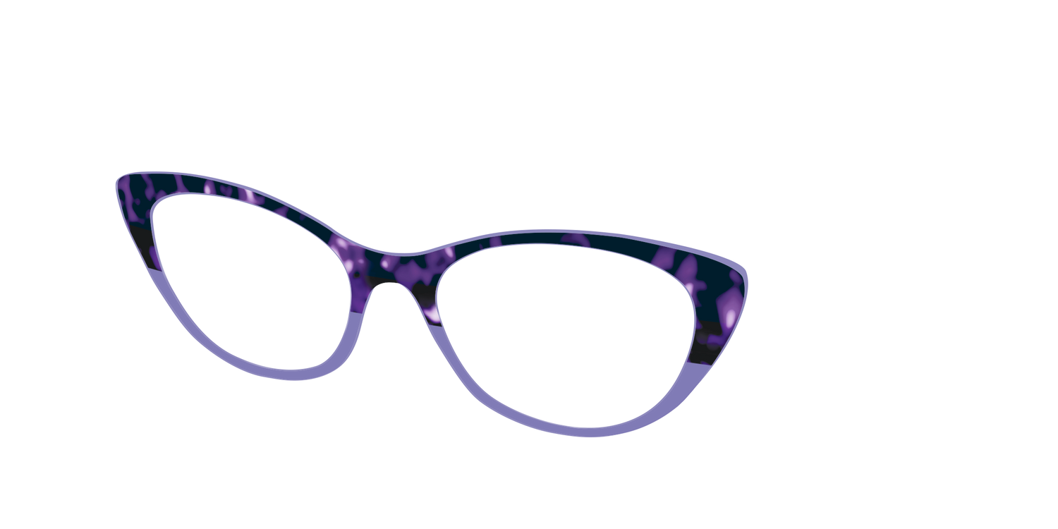 The Iris Tortoise Crystal Split