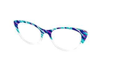 The Jazzy Scribble - Angle Top Thumbnail - Pair Eyewear