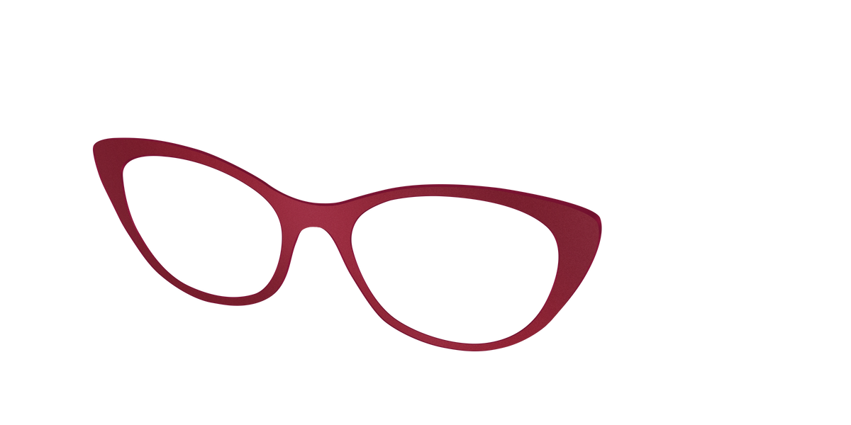 The Matte Burgundy - Angle Top Image - Pair Eyewear