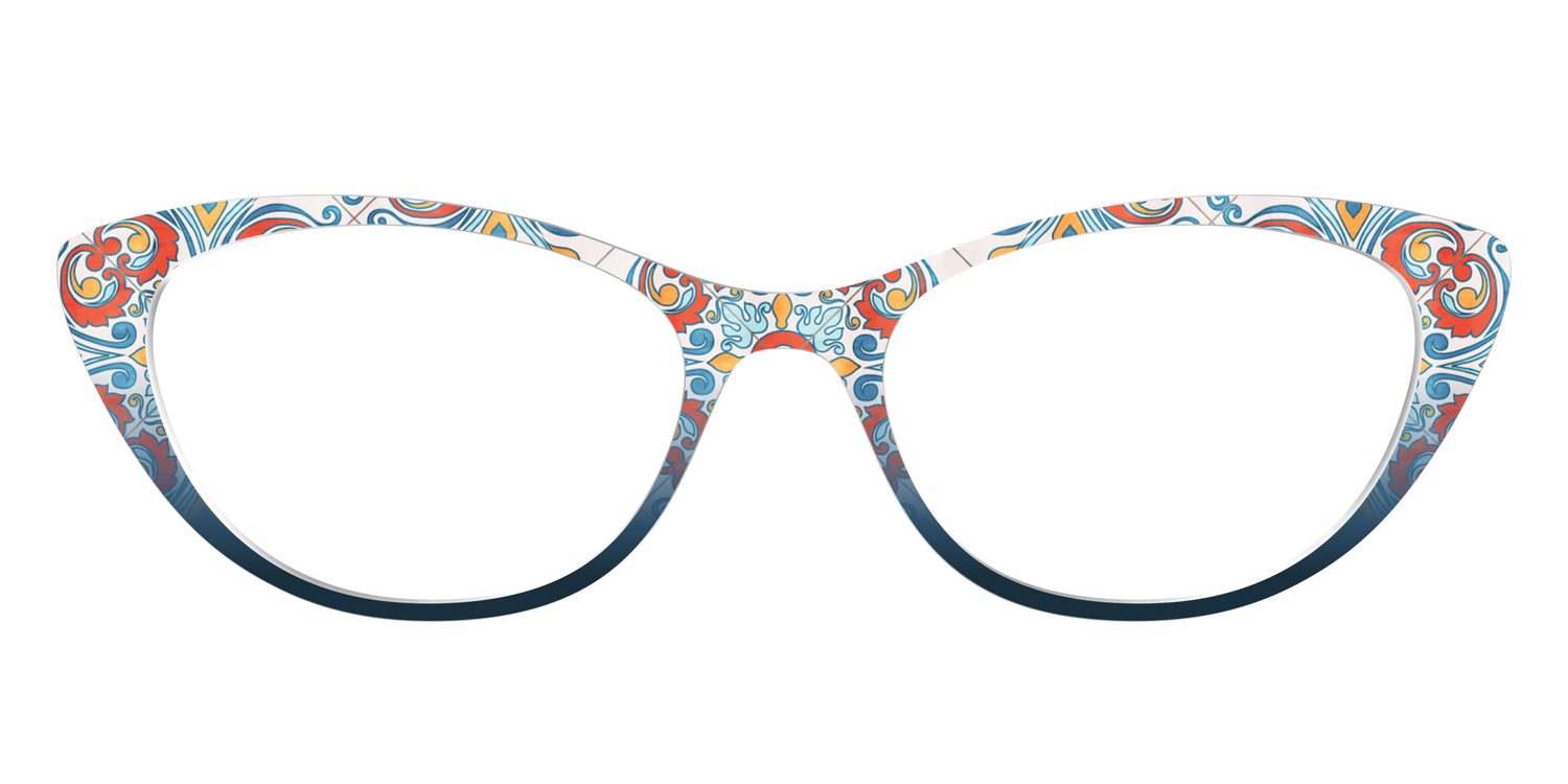 The Mediterranean Tile - Front Top Image - Pair Eyewear