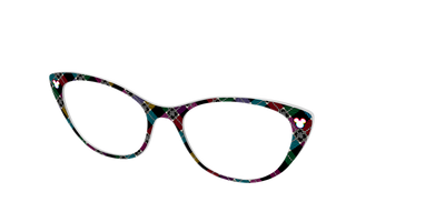 The Mickey Plaid - Angle Top Thumbnail - Pair Eyewear