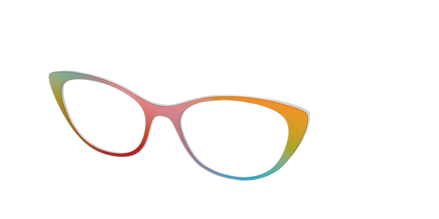 The Mirage Gradient - Angle Top Image - Pair Eyewear
