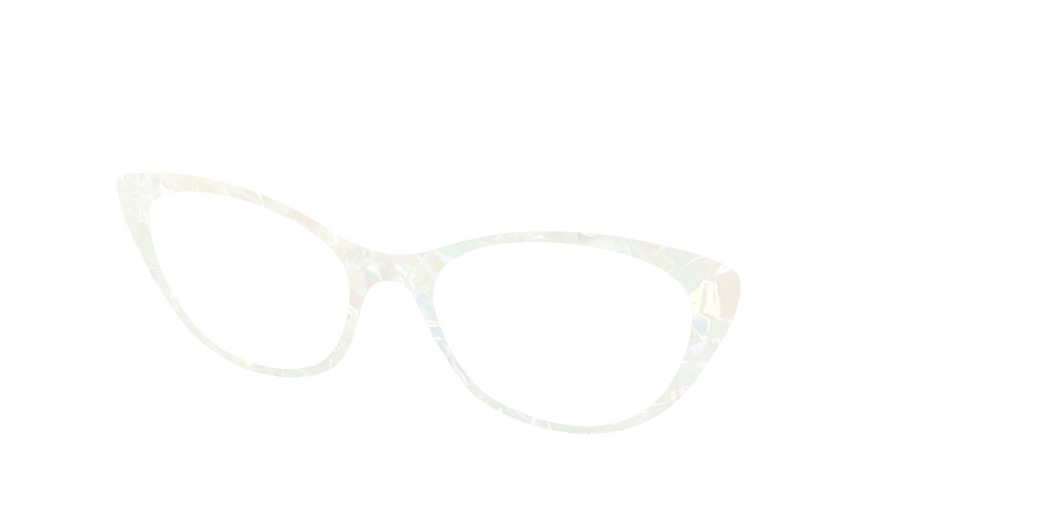 The Moonstone Pearl Marble - Angle Top Image - Pair Eyewear