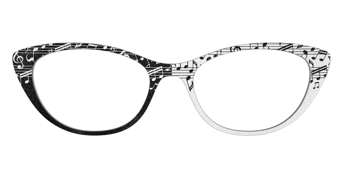 The Musical Shimmer Split - Front Top Image - Pair Eyewear