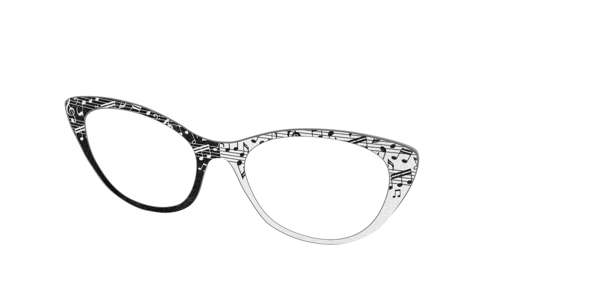 The Musical Shimmer Split - Angle Top Image - Pair Eyewear