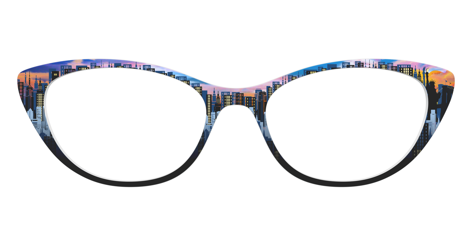 The NYC Skyline - Front Top Image - Pair Eyewear