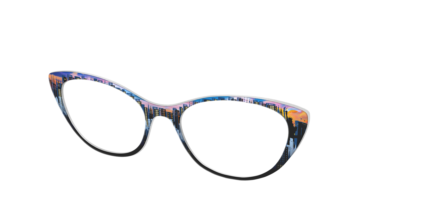 The NYC Skyline - Angle Top Image - Pair Eyewear