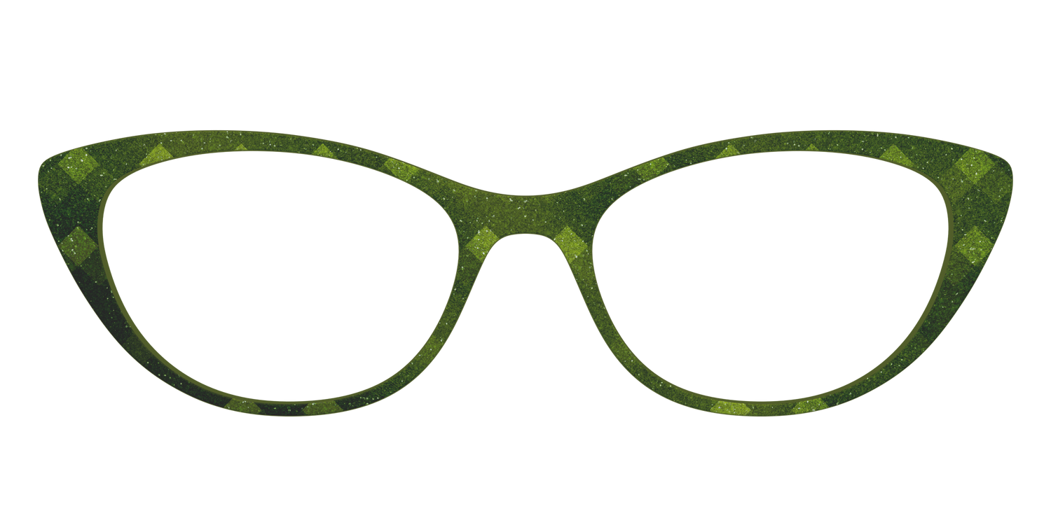 The Olive Geo - Front Top Image - Pair Eyewear