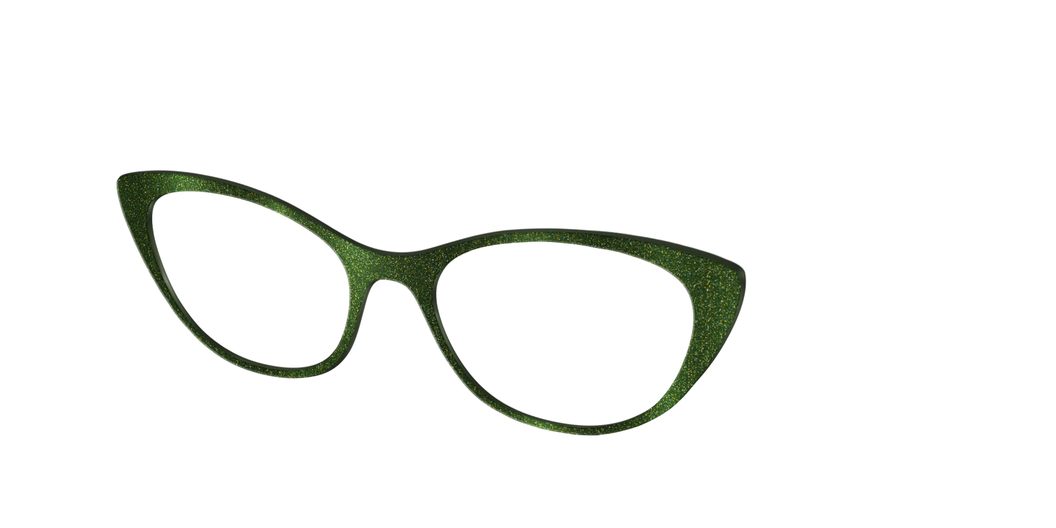 The Olive Shimmer - Angle Top Image - Pair Eyewear
