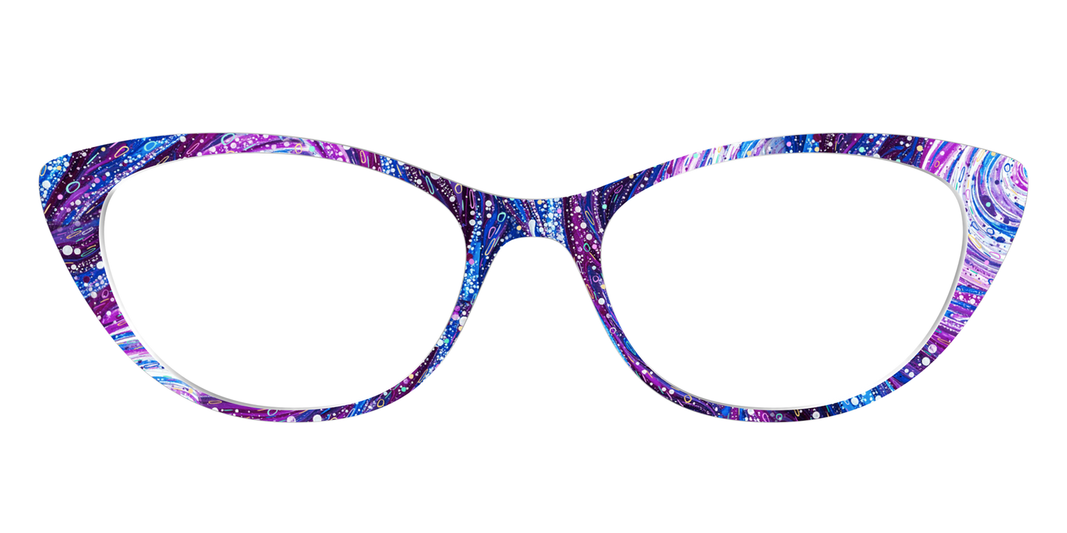 The Orchid Kaleidoscope - Front Top Image - Pair Eyewear