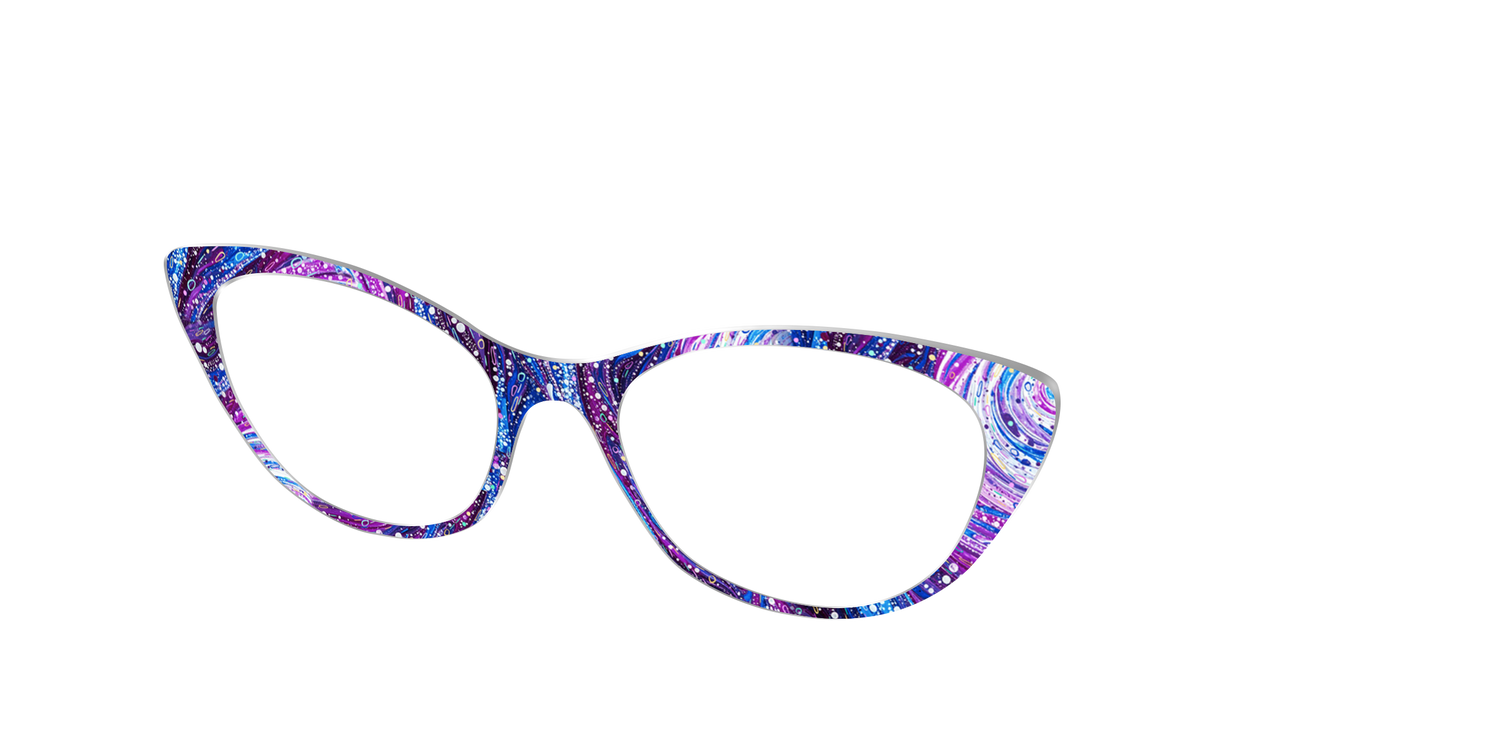 The Orchid Kaleidoscope - Angle Top Image - Pair Eyewear